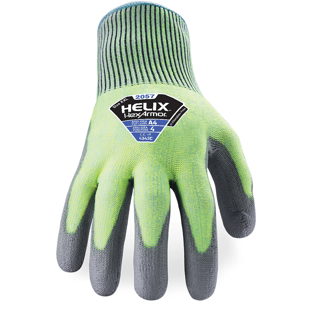 Gants résistant à la coupe & l'abrasion Helix 2057, calibre 13, revêtement polyuréthane