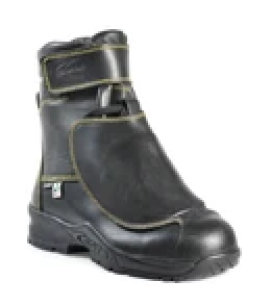 Foundry, noir, bottes de fonderie 9" avec protection métatarsienne