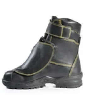 Foundry, noir, bottes de fonderie 9" avec protection métatarsienne