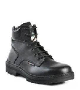 Leader, noir, bottes de travail 6'' en cuir