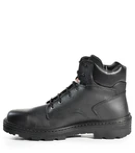 Leader, noir, bottes de travail 6'' en cuir
