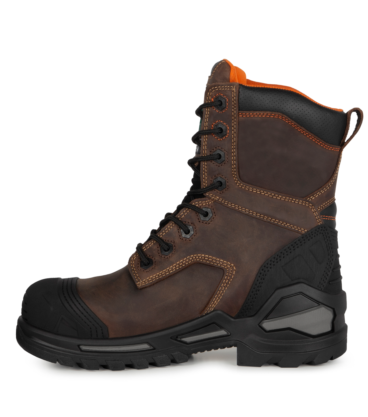 Blade8, brun, bottes de travail 8'' imperméables, Vibram Megagrip Pr