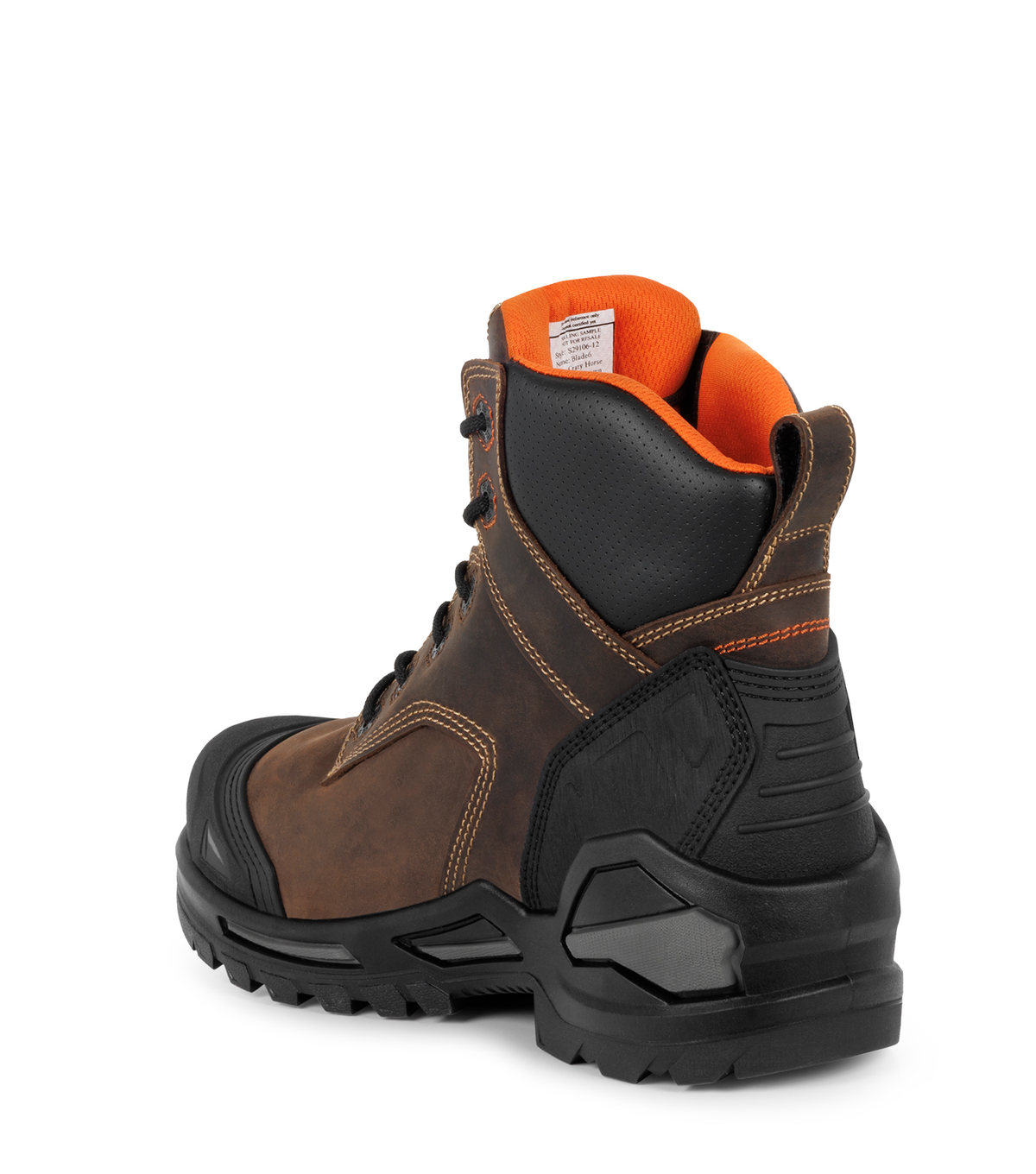Blade6, brun, bottes de travail 6'' imperméable, Vibram Megagrip Pro