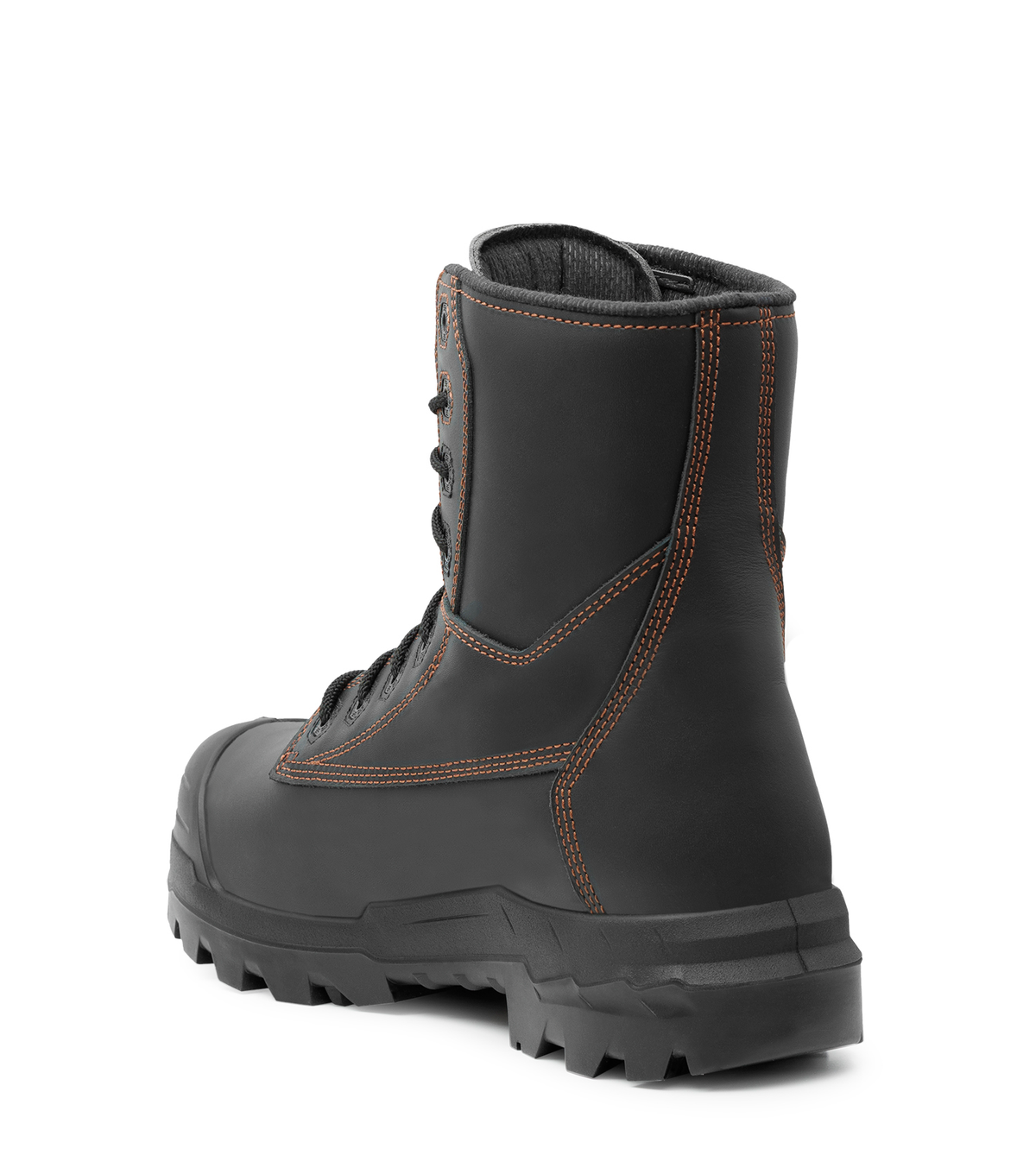 Metpro Flex, noir, bottes de travail 8'' en cuir, protection métatar