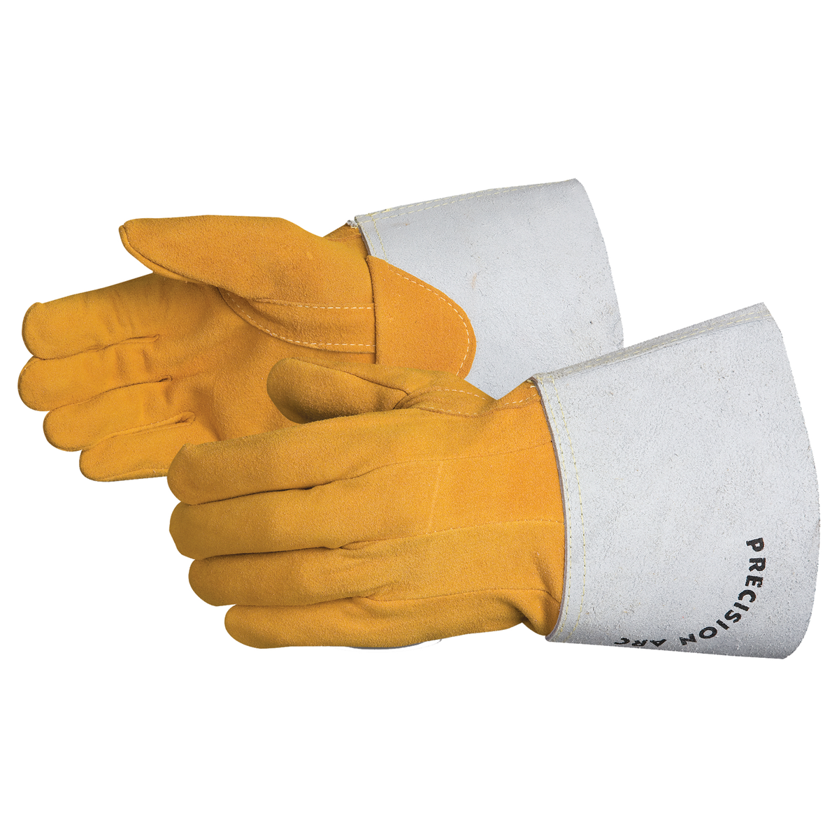 Gants de soudage à l'arc TIG Endura, cuir de daim refendu
