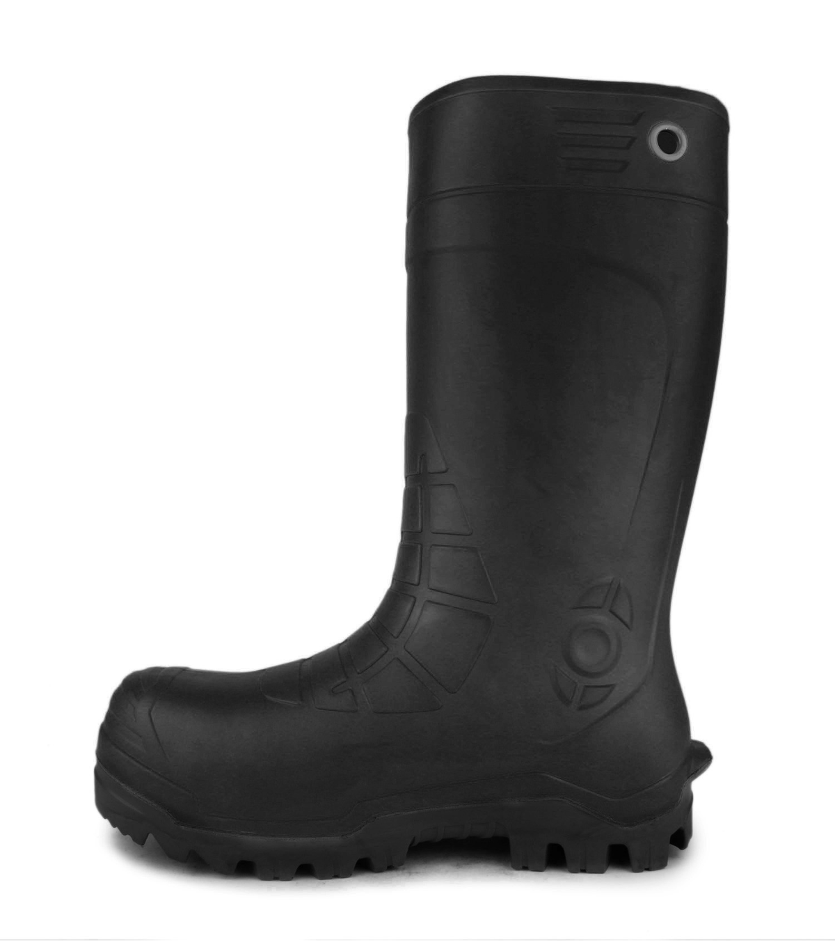 Golden, noir, bottes de travail PU 15'', protection métatarsienne