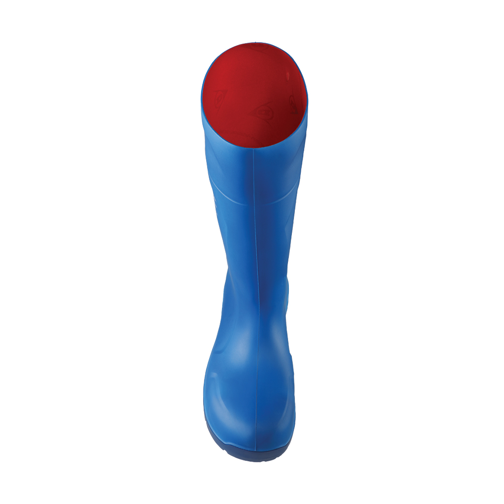 Purofort FoodPro Safety, bleu, bottes agroalimentaire en PU