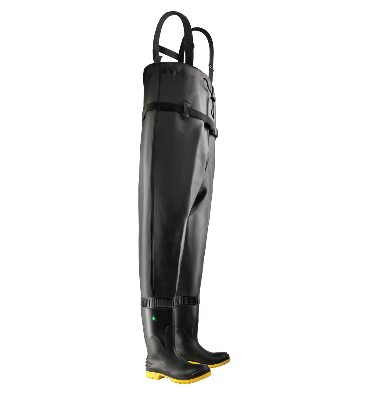 Chest Wader Steel Toe & Midsole noir, bottes de travail cuissardes 54