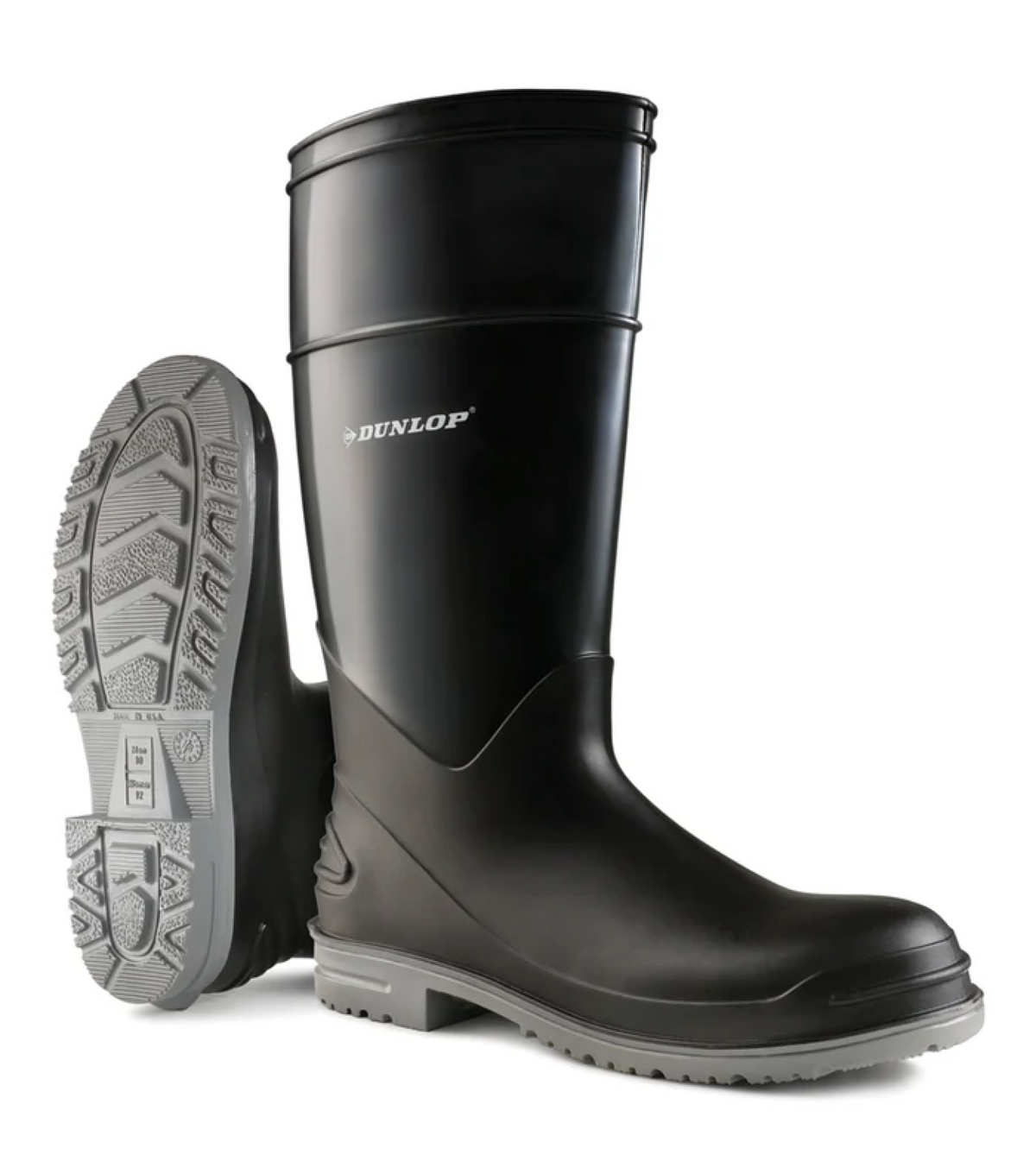 Polygoliath Steel Toe, noir, bottes de travail imperméables 16'' en PV