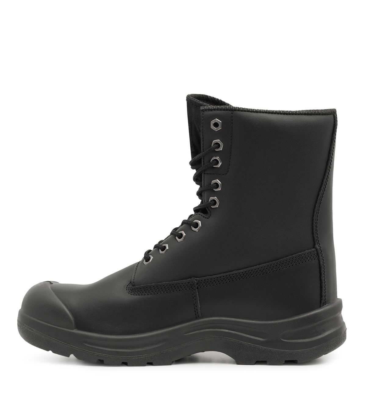 Protect8, noir, bottes de travail 8" en cuir