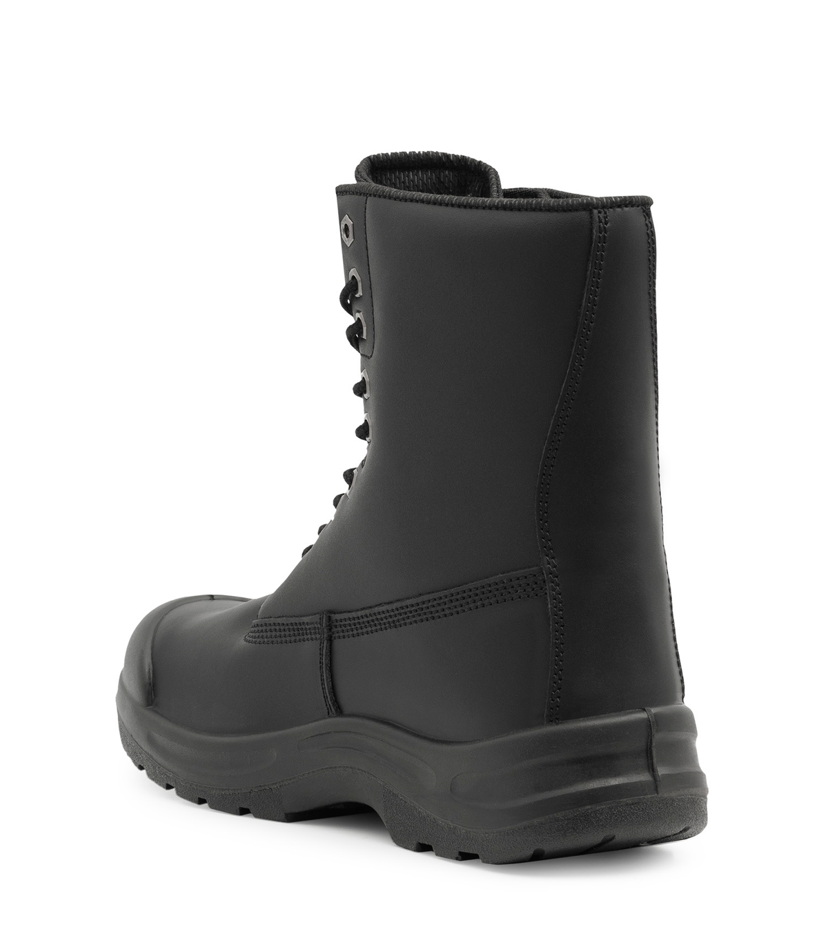 Protect8, noir, bottes de travail 8" en cuir