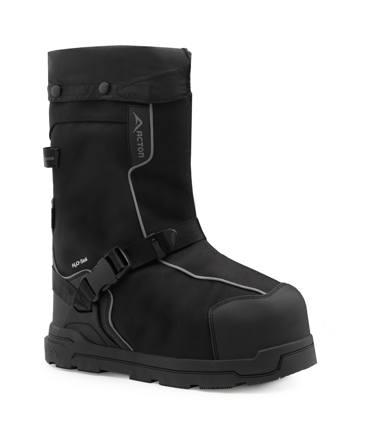Frostshield cleats, noir, couvre-chaussures isolés avec crampons