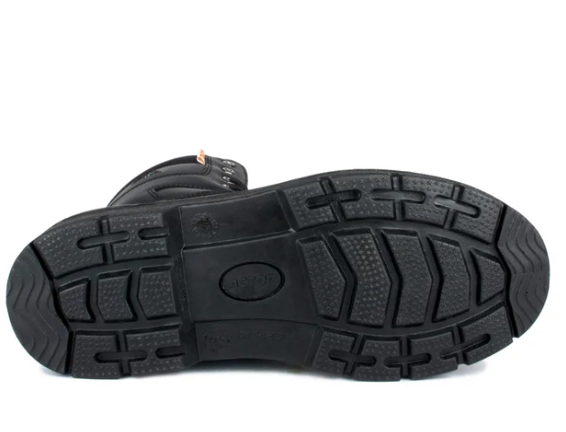 Prolite, noir, bottes de travail 8" en cuir
