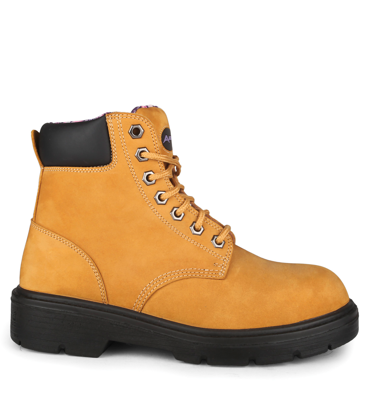 Prolady, tan, bottes de travail 5'' en nubuck