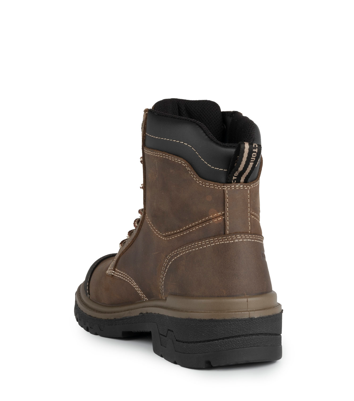 Fierce, brun, bottes de travail 8'' en cuir