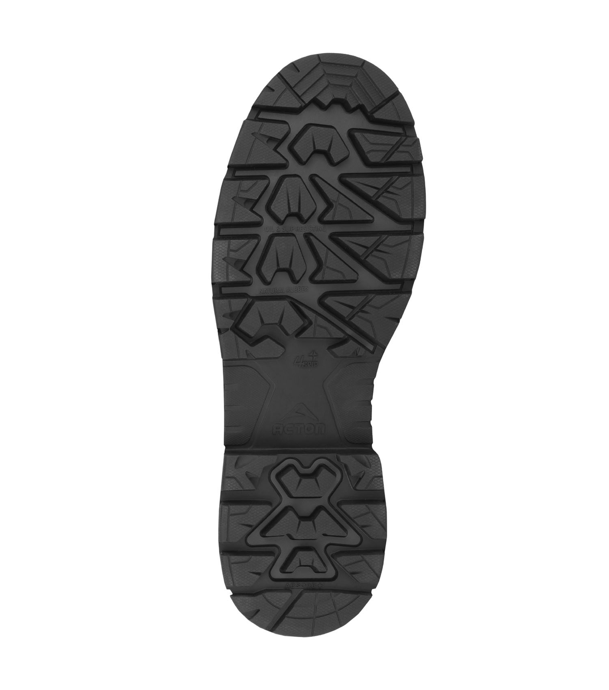 Crusher, noir, bottes de travail 8'' isolée, protection métatarsienne