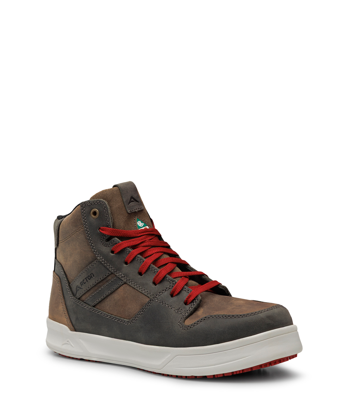 Freestyle kick, gris et kaki, souliers de travail urbain 6''