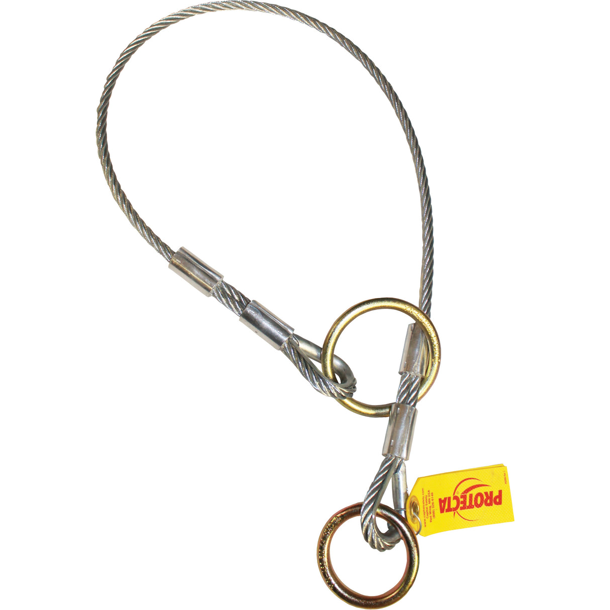 Adaptateur pour câble à deux anneaux, Fixation universelle, Usage Temporaire