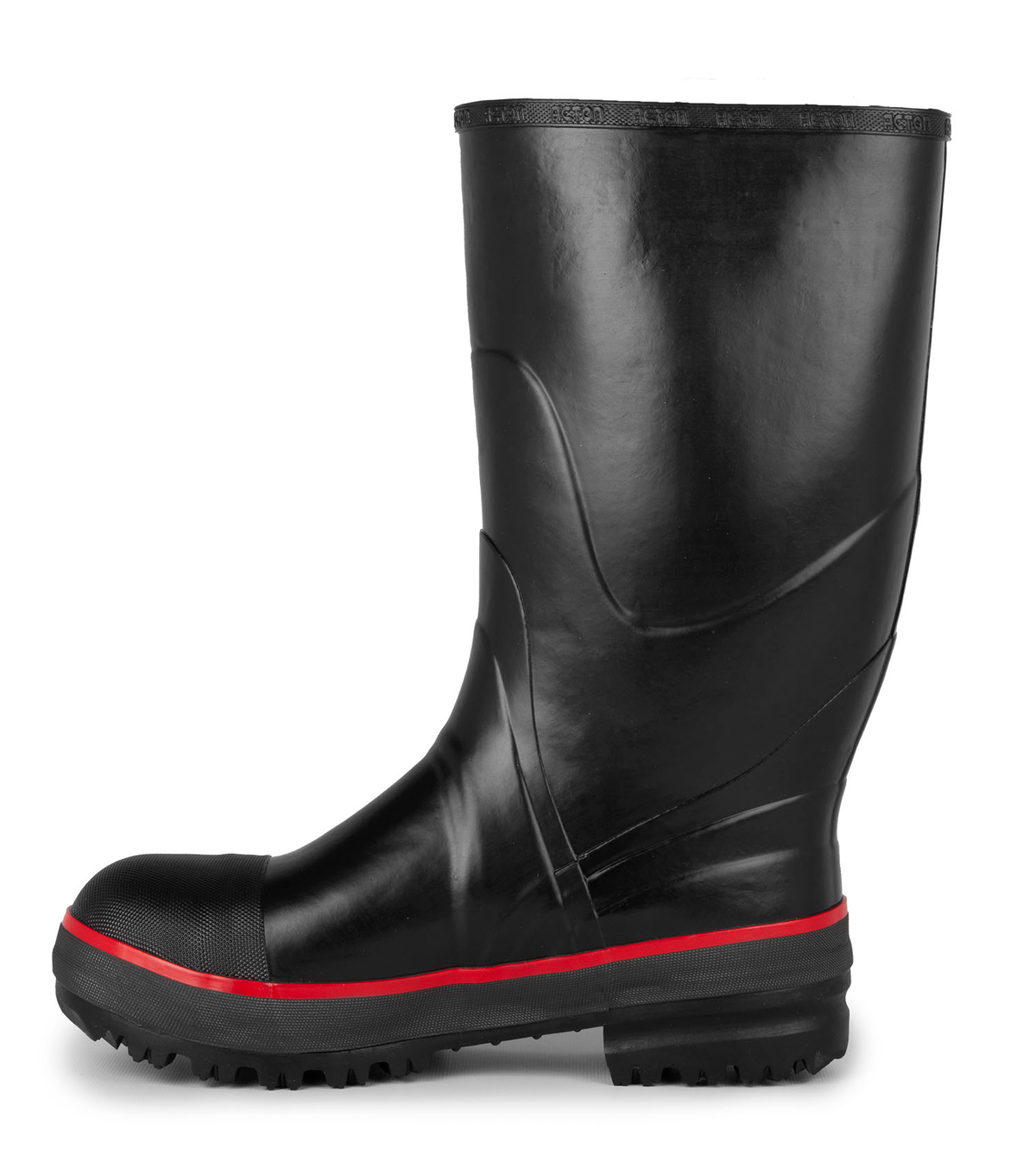 Protecto 2.0, noir, bottes de travail 15'' en caoutchouc naturel