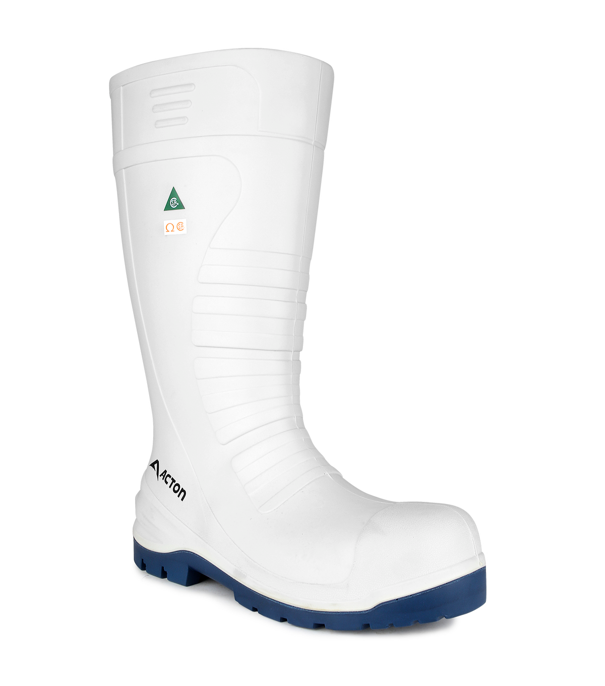 All terrain, blanc, bottes de travail agroalimentaires en pu, CSA esr