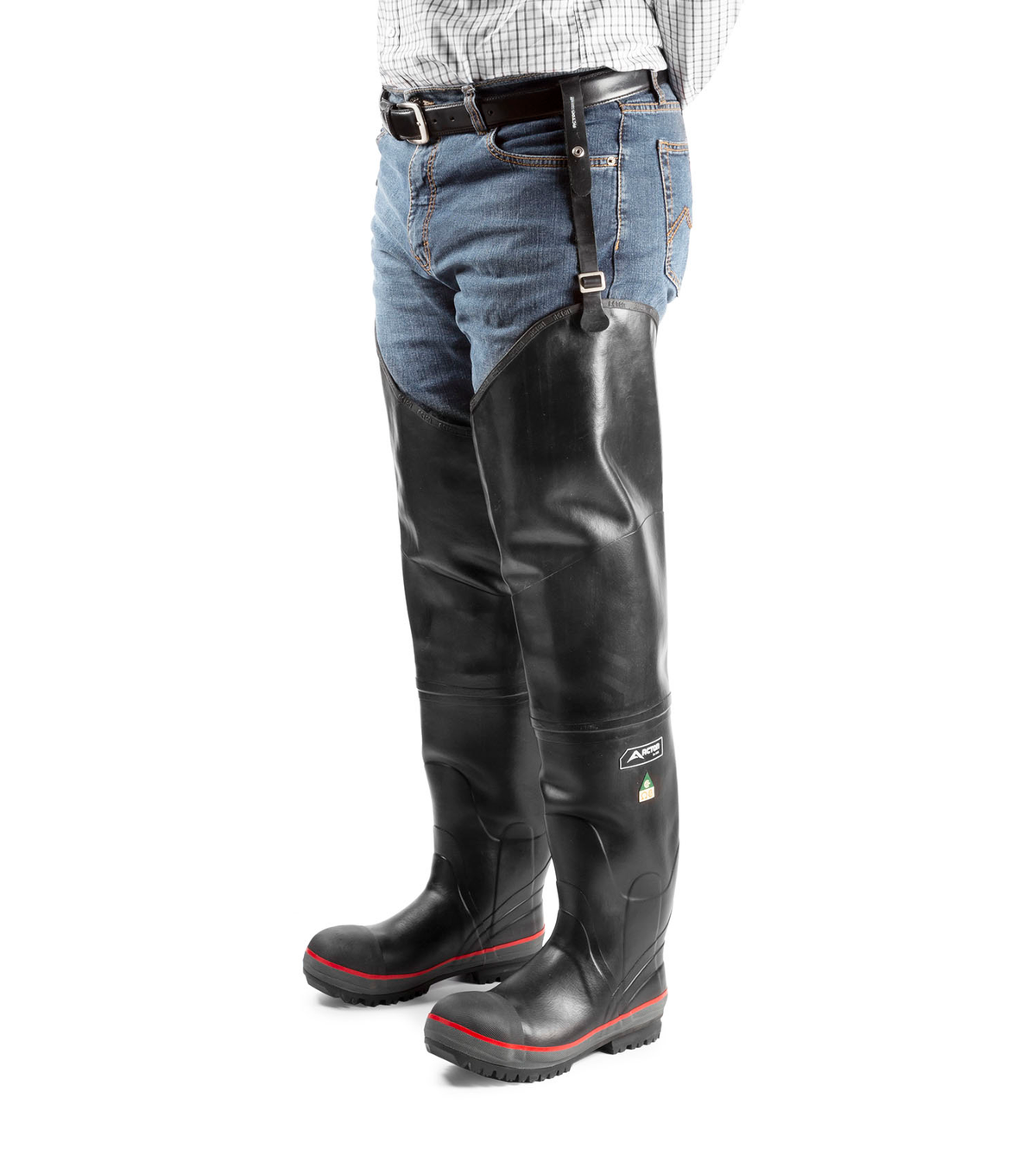 Protecto hip 2.0, noir, bottes de travail cuissardes 29"