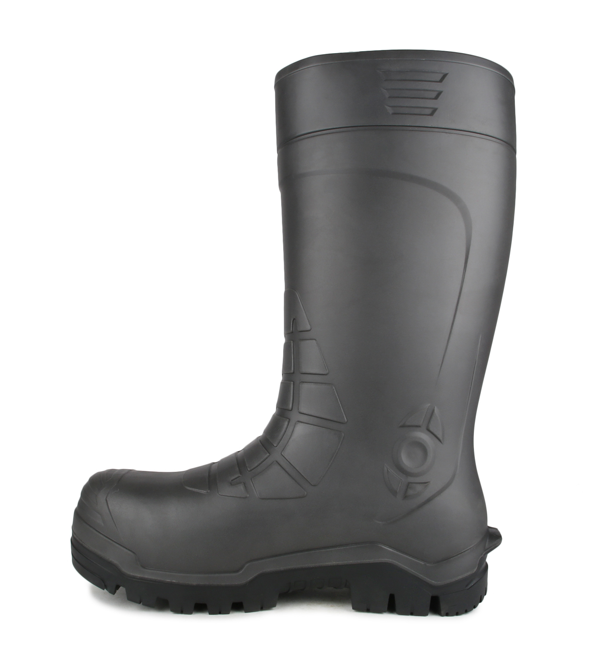 All weather, gris, bottes de travail 15'', protection métatarsienne