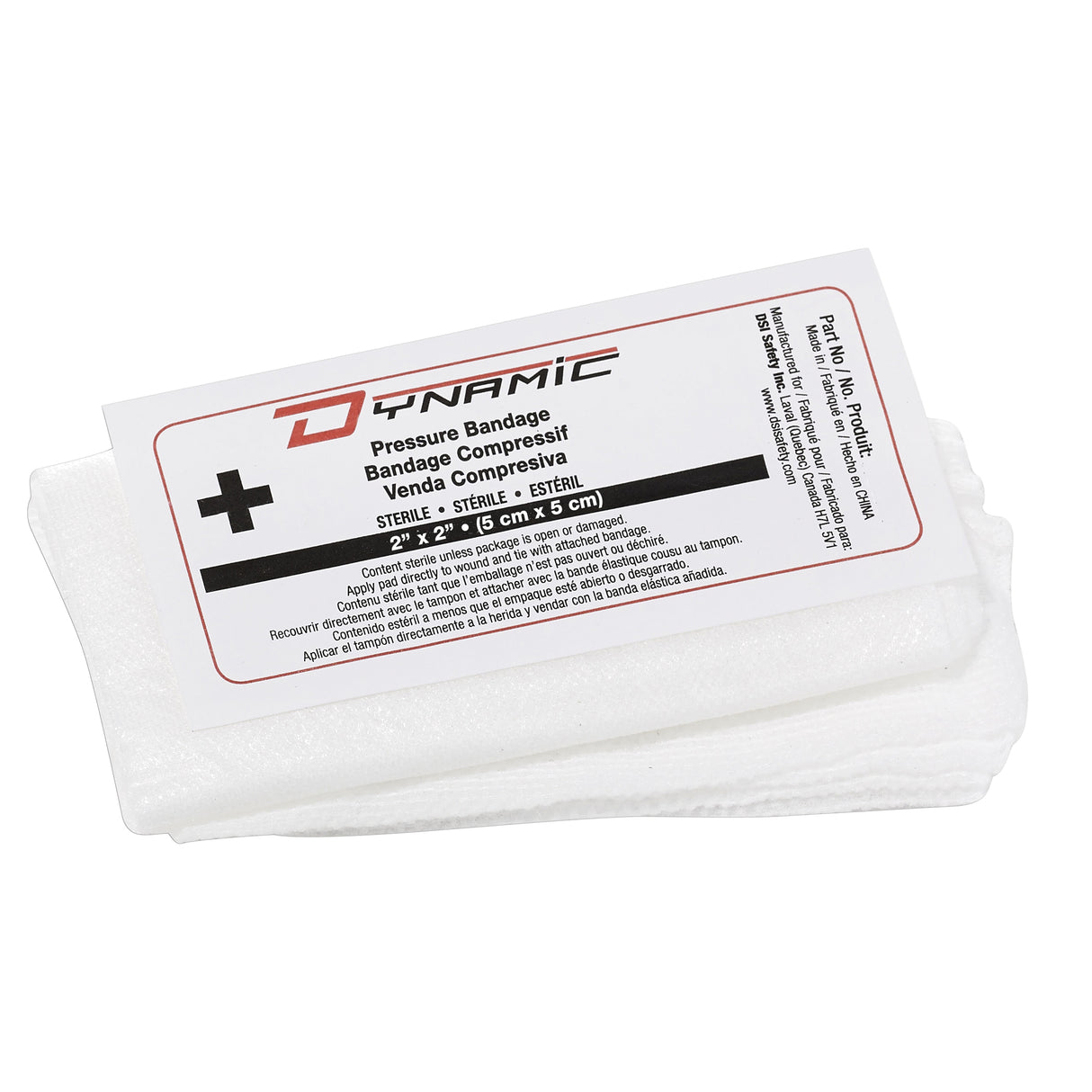 Paquet de 4 bandages compressifs , 2" lo x 2" la