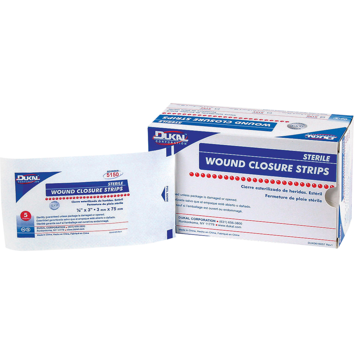 Paquet de 5 sutures Dynamic, Pansement, Classe 1