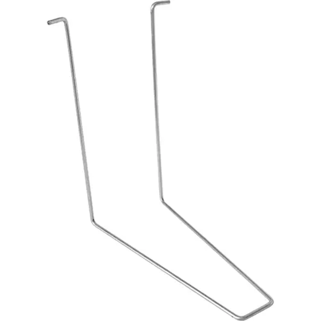 Berme à support en fil métallique, capacité 268 gal. US, 6' la x 6' lo x 12" h, support en L