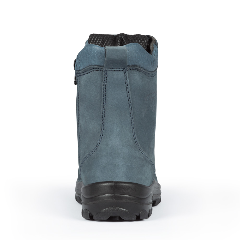 S558 Marine, bottes de travail 8" en cuir nubuck, cap en acier pour femme