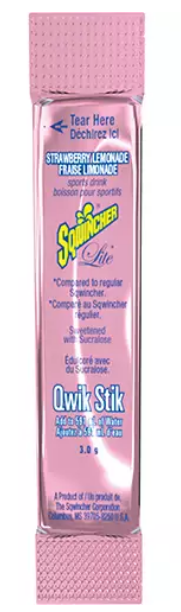 Sqwincher® Boisson de réhydratation ZERO Qwik Stik, Poudre