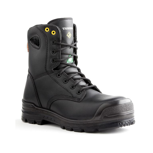 Bottes 8" argo cuir noir gr 8