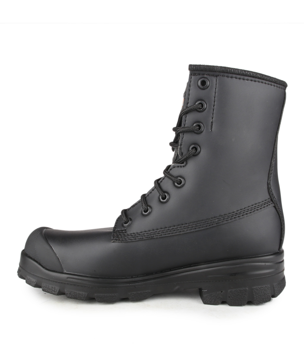 Keep, noir, bottes de travail 8'' véganes en microfibre