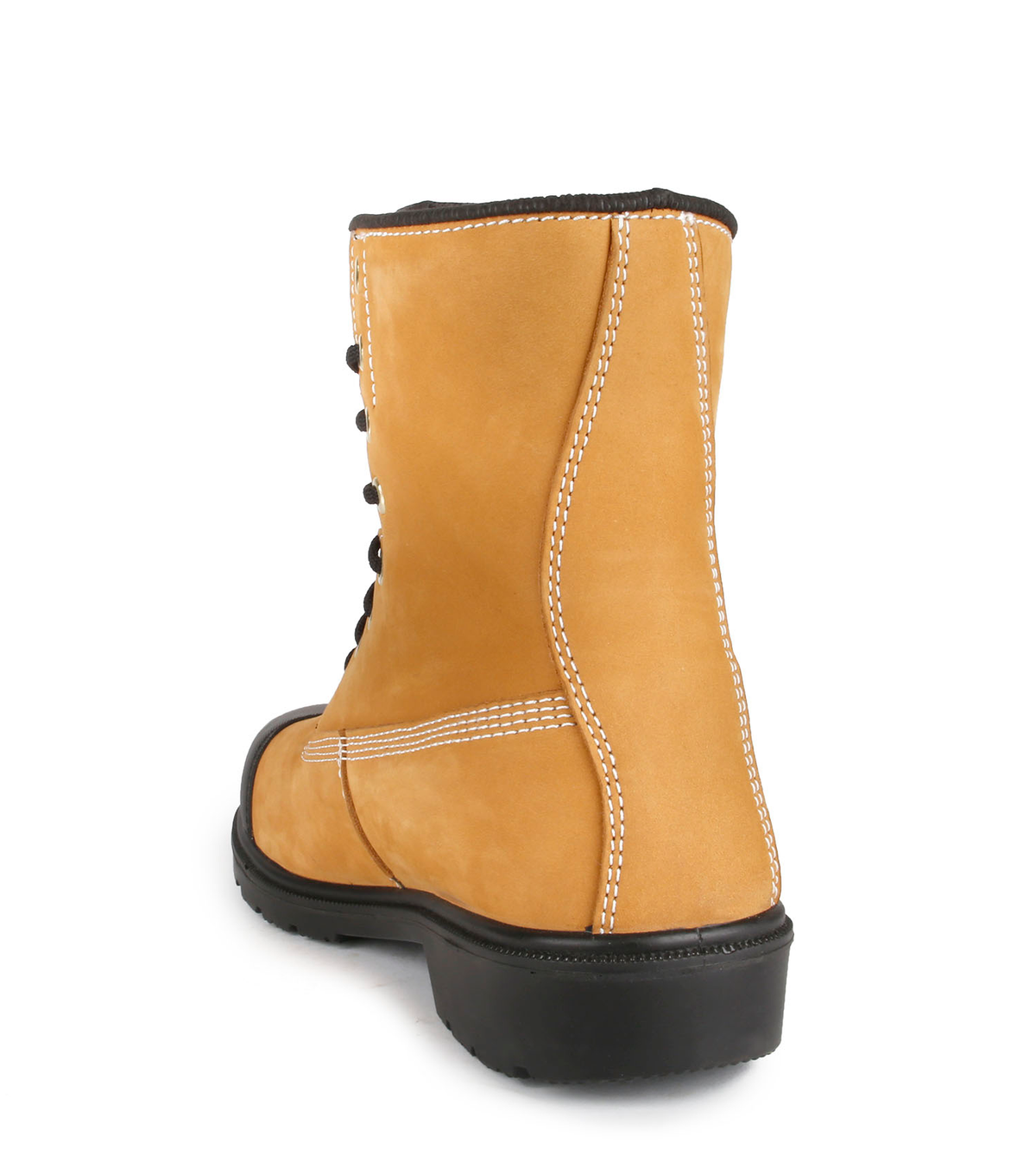 Hardcore, tan, bottes de travail 8'' cuir hydrofuge, isolation 200 g