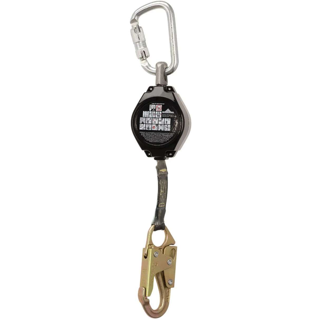 Srl-76105-6ar Cordage de sécurité autorétractable résistant à l'arc électrique, 6', dyneema, pivotant