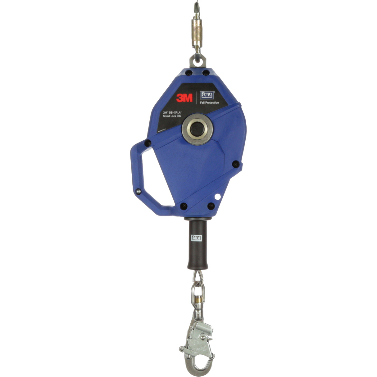 Cordage de sécurité autorétractable avec verrouillage intelligent, 20', acier inoxydable, pivotant