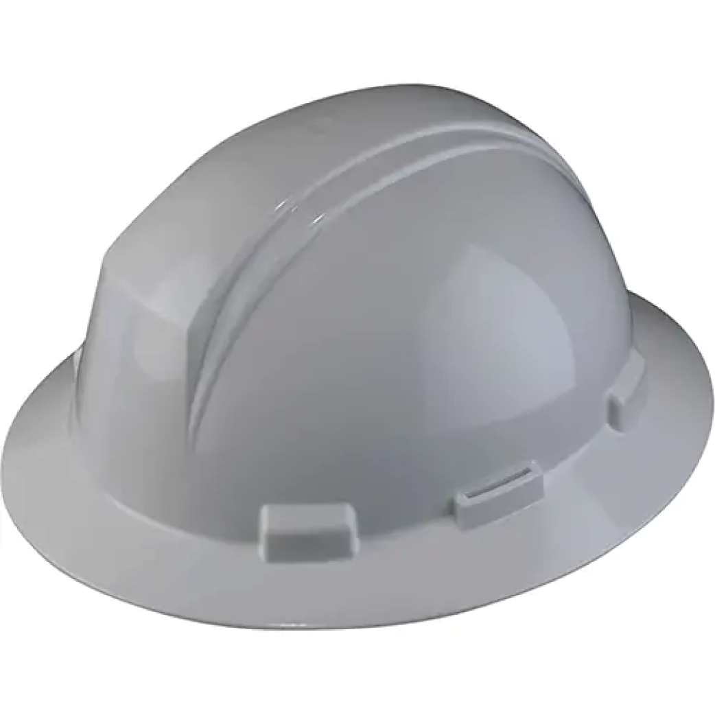 Casque de sécurité à bord complet Kilimanjaro Dynamic, Suspension Rochet, Gris