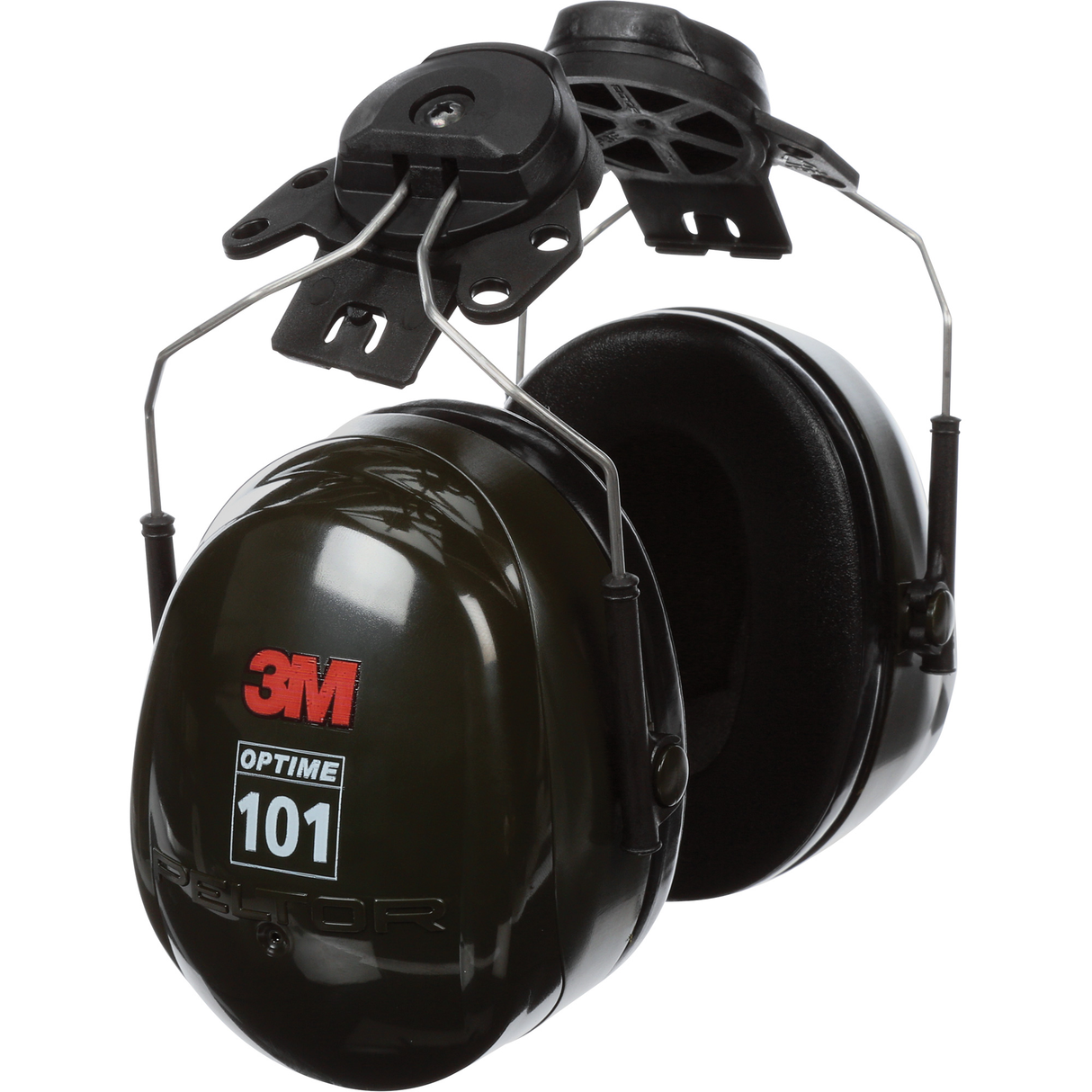Serres-têtes de série Peltor Optime 101, fixation pour casque, 24 NRR dB