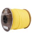 Corde en polypropylène retordue, 5/16, 975pi, jaune