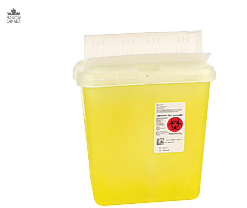 Contenant Sharps, capacité de 2 gal.
