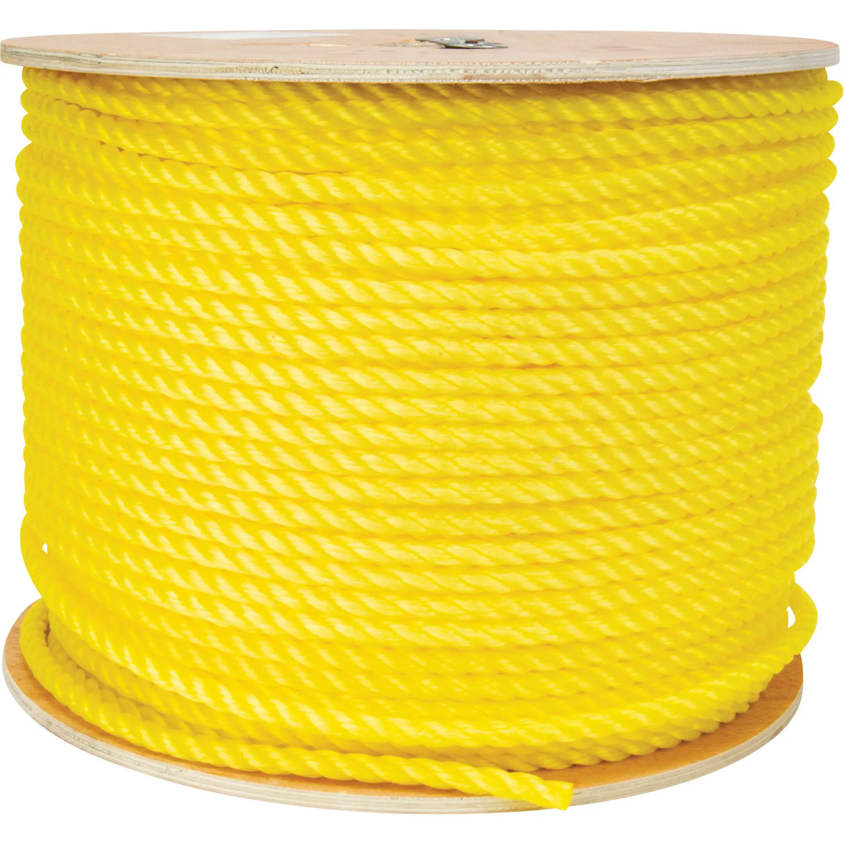 Corde jaune tressée 3/8", Polypropylène, 630'