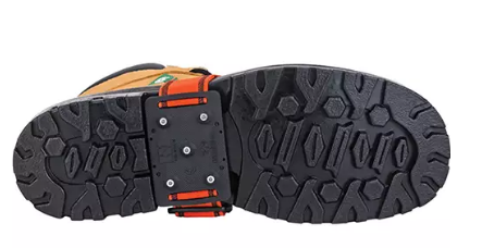 Crampons à glace mi-semelles à profil original