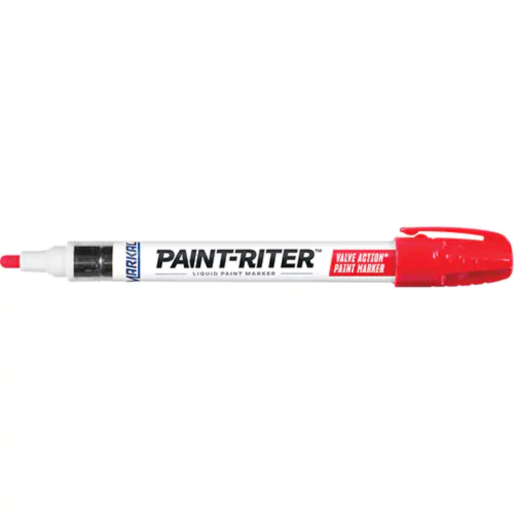 Marqueur à peinture Paint-Riter Valve Action, Liquide, Rouge