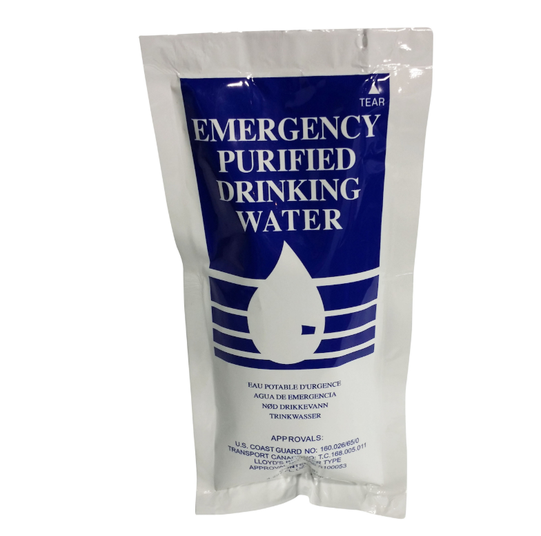 Eau potable d'urgence, 125 ml