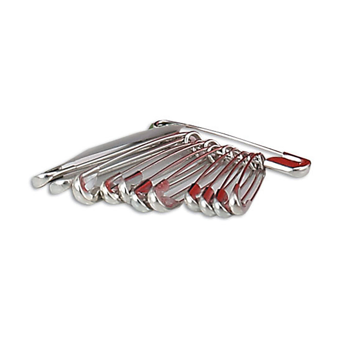 Paquet de 12 épingles de sûreté, formats assortis