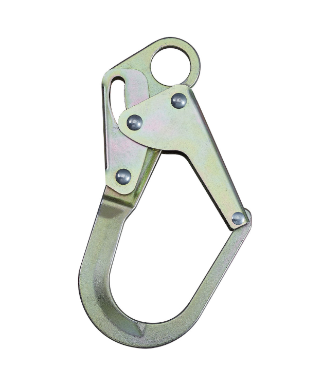 Crochet d’armature en acier forgé à double verrouillage – ouverture de 2"