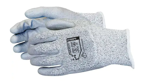 Gant résistant aux coupures, Calibre 13, Revêtement Polyuréthane, Enveloppe en TenActivMC, ASTM ANSI niveau A5