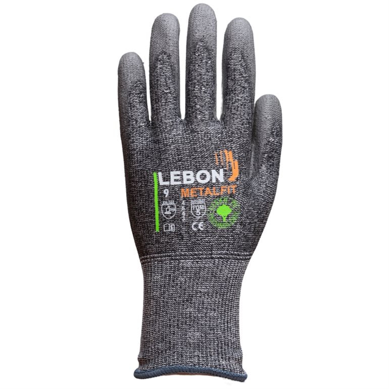 ANSI A5 Coupure,Tricot polyéthylène HD, filaments acier inoxydable et polyamide enduit CLEAN PU