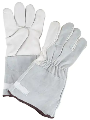 Gants de travail à ajustement d'usage standard, Petit, Paume en Cuir fleur de chèvre