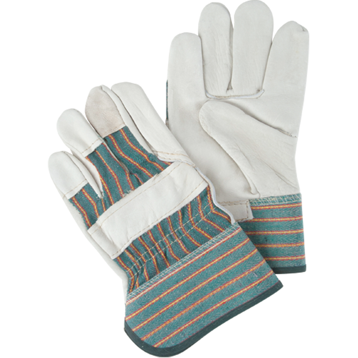 Gants pour ajusteur résistant à l'abrasion, moyen, paume en Cuir fleur de vache